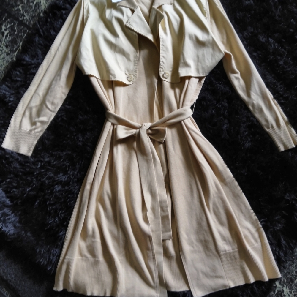 Calvin Klein Trench Sweater